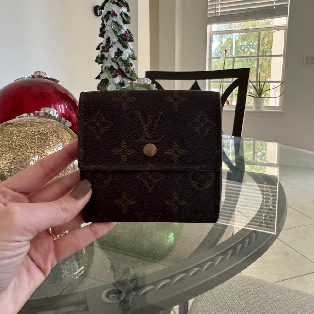 Louis Vuitton Dark Brown Monogram Wallet